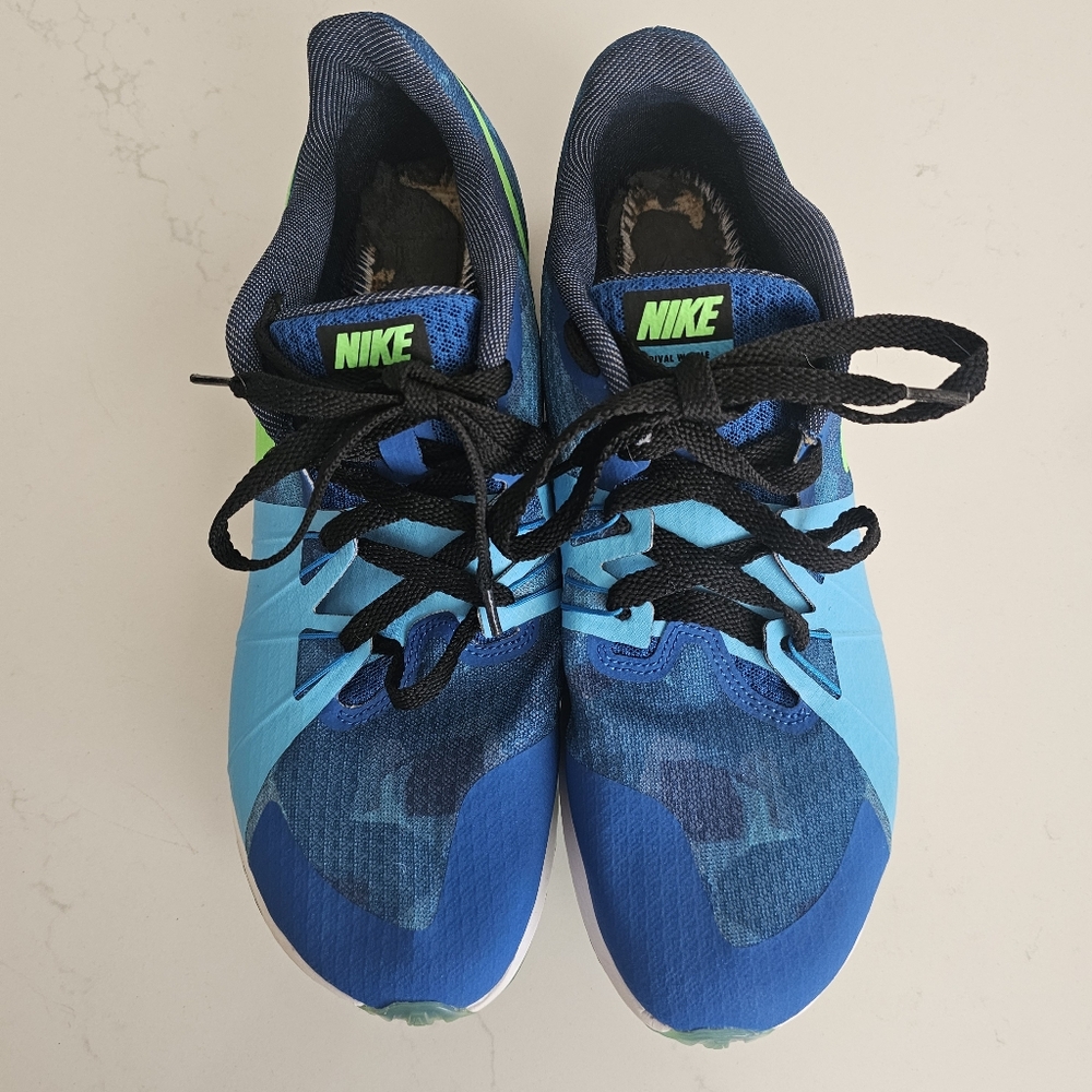 Nike Zoom Rival Waffle Spikeless Running Cleats Track Shoes Mens 9 - Picture 2 of 6